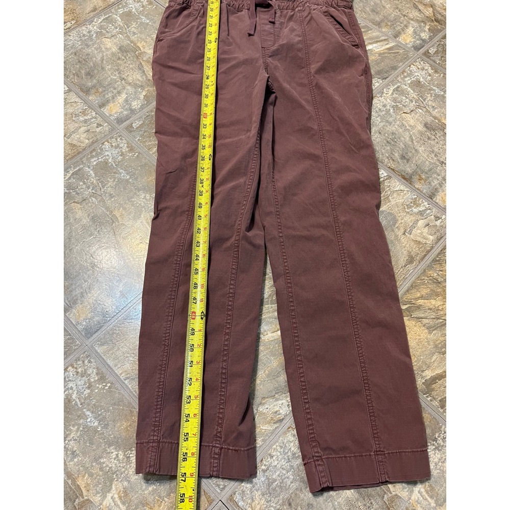 Duluth Trading Co Overalls Women Small Purple Drawstring Utility Bibs - Picture 6 of 7